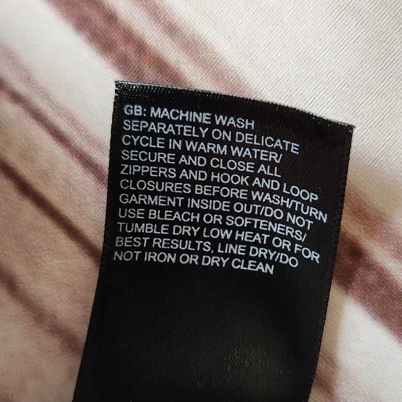 North Face "Crescent Full Zip" Fleece Jacket Heather Blue | Big Girl's Size XL - Picture 8 of 10